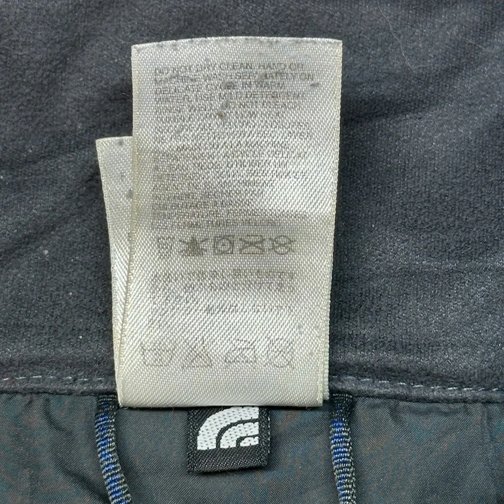 The North Face Jacket Men Large Gray Quilted Full Zip Lightweight Insulated